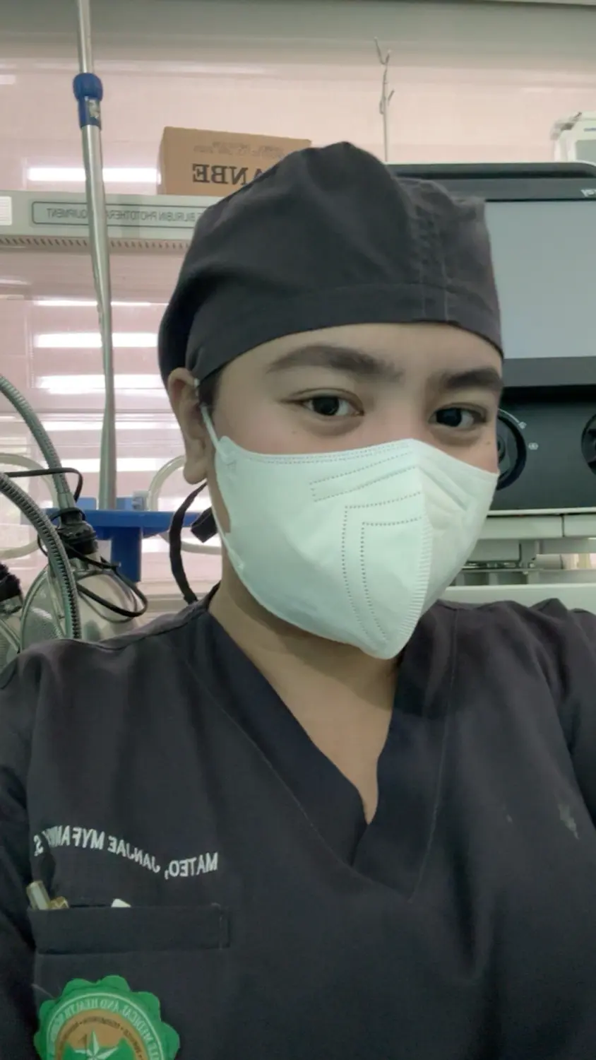 Janjae during clinical duty